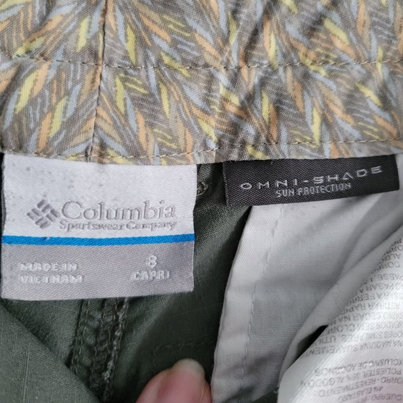 Columbia Omni Shade Cargo Capri's - Picture 7 of 14